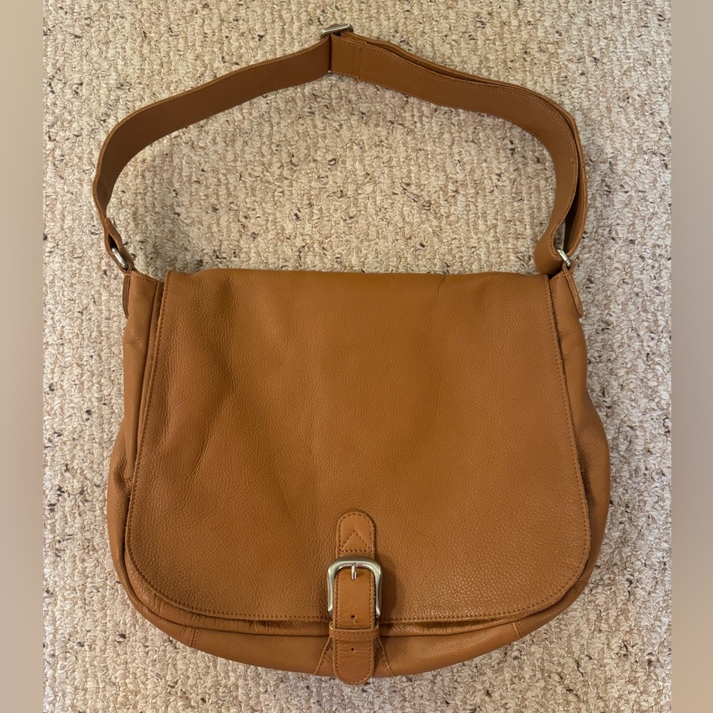Genuine Leather Messenger Bag
